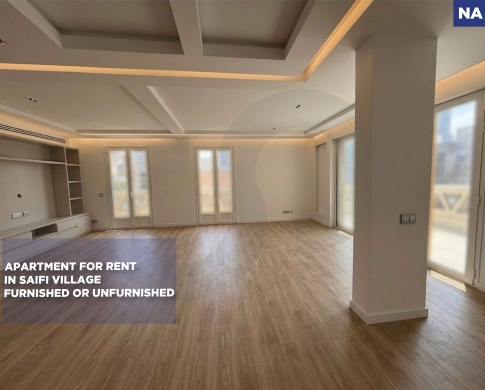 RENTAL/FULLY RENOVATED/open view/unique European-style/Saifi village/صيفي / REF#NA139172 !