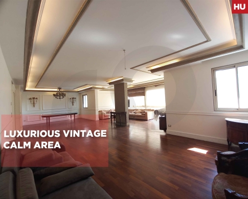 Electricity 24/7/ luxurious vintage , calm area/RAMLET EL BAYDA/رملة البيضة/ REF#HU139170 !