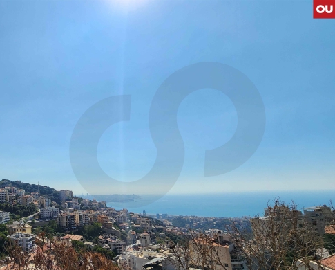 Unobstructed view/quiet location/ Beit El Chaar,METN/ بيت الشعار / REF#OU139164 !