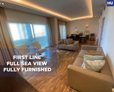 165 SQM Furnished Apartment for rent – Ramleh Al Baydah | First Line Sea View REF#HU129182