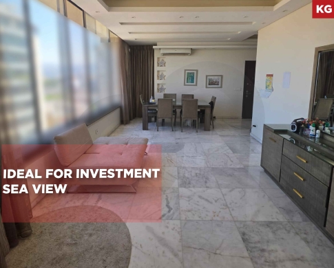 PRIME LOCATION/stunning sea views/ Ideal for investment/ACHRAFIEH,MAR MKHAYEL/ مار مخايل/REF#KG139120 !