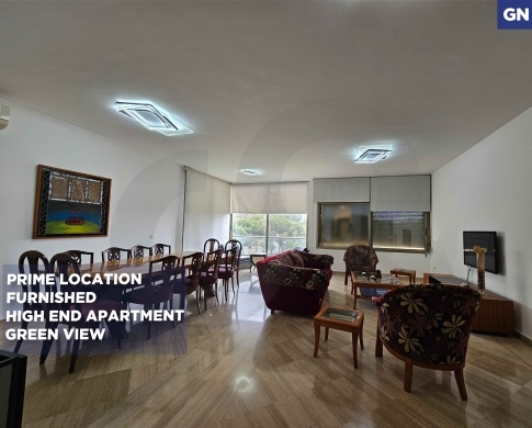 RENT/Fully Furnished/Fully equipped/Green view/JDAIDE,METN/الجديدة/ REF#GN139106 !