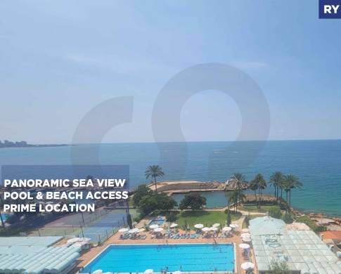 Panoramic Sea View/Prime Location/Pool & Beach Access/Malibu Bay Resort/JOUNIEH,KASLIK,KESEROUAN/كسليك/ REF#RY139082 !