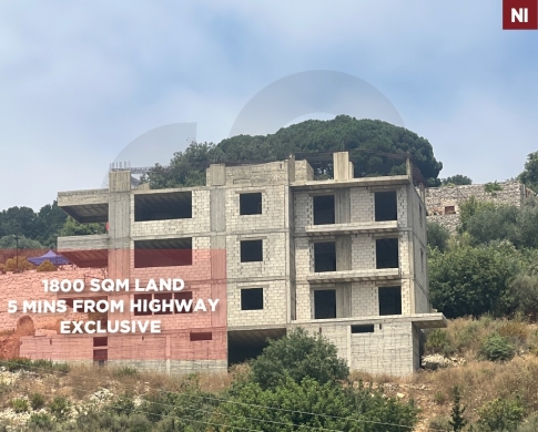 UNDER CONSTRUCTION, FULL SEA VIEW, BUILDING, HBALINE-JBEIL, حبالين, REF#NI139042