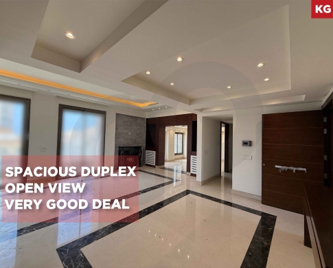 DUPLEX/PRIME LOCATION/OPEN VIEW/ACHRAFIEH,BEIRUT/الأشرفية/ REF#KG139018 !