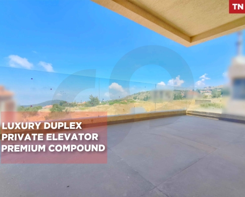 DUPLEX/private compound/Ehden,ZGHARTA/إهدن/unobstructed panoramic view/REF#TN138999 !