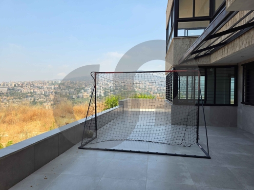 Panoramic Sea & Mountain Views | furnished /Prime yazreh/Baabda/ REF#PF138973 ! — 12