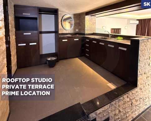 Rooftop studio/ open view/Close to all amenities/JAL EL DIB,METN/جل الديب/ REF#SK138928 !