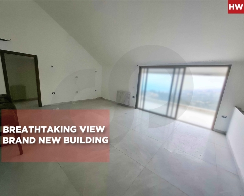 Brand new building/sea and mountain view/fatqa,KESEROUAN/فتقا / REF#HW138905 !