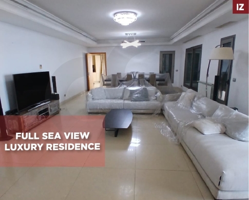 Luxury Full Sea View Residence in Prime Ain El Mrayse Location, REF#IZ138896
