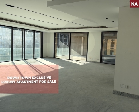 DOWN TOWN EXCLUSIVE LUXURY APARTMENT FOR SALE, BEIRUT,REF#NA138890