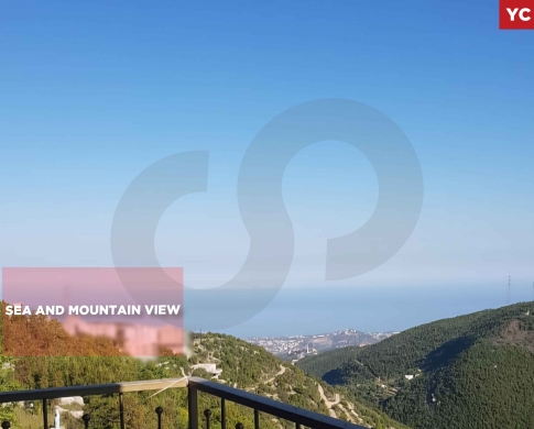 PEACEFUL TOWN OF AANNAYA,JBEIL/عنايا/, mountains and the sea view/REF#YC138753 !