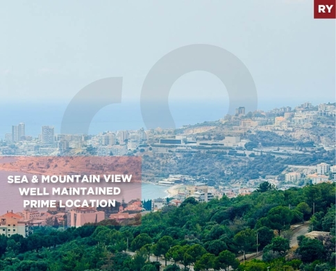 SEA AND MOUNTAIN VIEW, PRIME LOCATION, SAHEL ALMA-KESEOUAN, ساحل علما , REF#RY138720