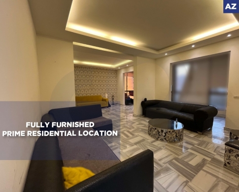 Elegant Fully Furnished Apartment for Rent in Ramlet El Bayda, REF#AZ138711
