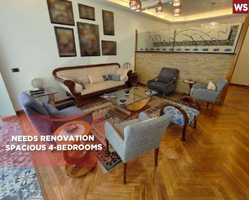 SPACIOUS APARTMENT, GATED BUILDING, AIN EL TINE-BEIRUT, عين التينة, REF#WS138710
