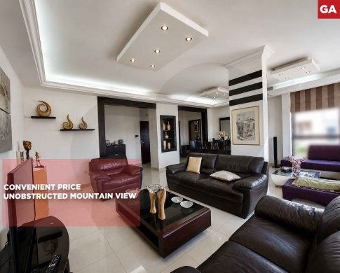 Unobstructed mountain view/minute from the highway/Mansourieh,METN/المنصورية/ REF#GA138687 !