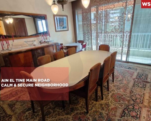 Secure Residential Area/AIN AL TINEH,BEIRUT/عين التينة/desirable neighborhood/ REF#WS13…