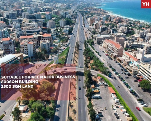 COMMERCIAL BUILDING/jbeil-fidar/فيدار/prime highway location/ REF#YH138591 !