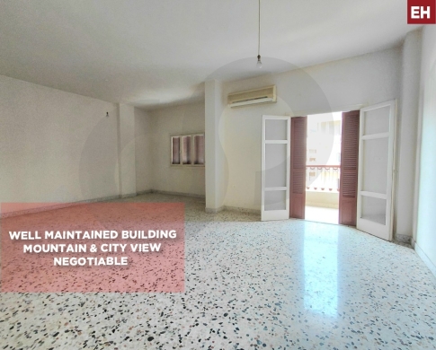 MOUNTAIN AND CITY VIEW, APARTMENT FOR SALE, BAOUCHRIEH-METN, بوشرية, REF#EH138576