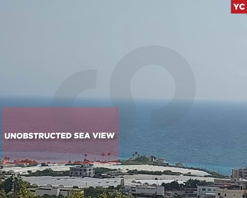 Quiet and prime location/Sea View/AAMCHIT,JBEIL/عمشيت/ REF#YC138498 !