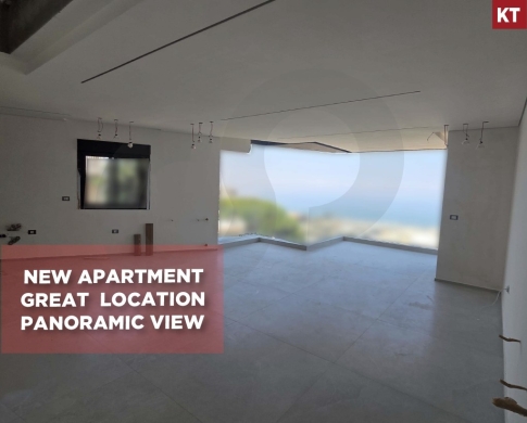 NEW APARTMENT, GREAT LOCATION, PANORAMIC VIEW, MAZRAAT YACHOUH-METN, مزرعة يشوع, REF#KT138484