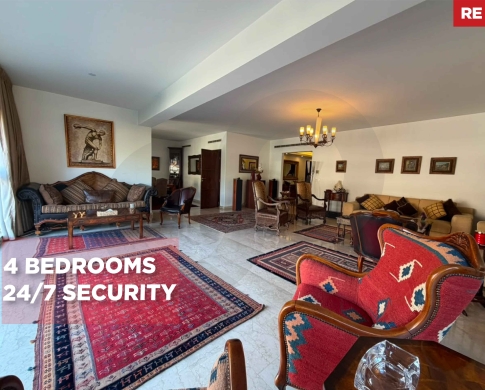 24/7 SECURITY/Achrafieh - Monot,BEIRUT/الأشرفية - مونوت /prime location /prestigious neighborhoods/ REF#RE138446 !