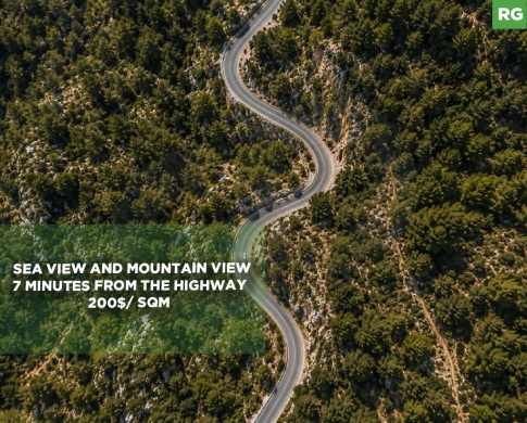 SEA AND MOUNTAIN VIEW, LAND FOR SALE, BREIJ-JBEIL, بريج, REF#RG138376
