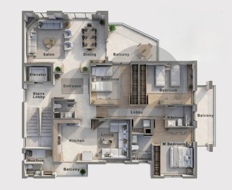 ‎New Under-Construction Residential Project, Aley Ain El Jadideh, عين الجديدة , REF#HR138… — 3
