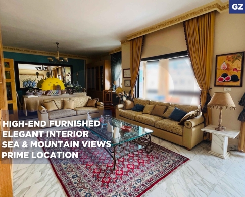 Furnished/ partial sea view/Adma/KESEROUAN/أدما/ REF#GZ138248 !