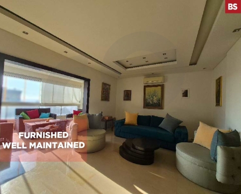 FULLY FURNISHED, PRIME LOCATION, ZALKA-METN, زلقا, REF#BS138219