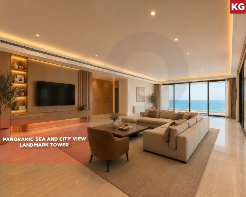 Luxurious tower/ sea view / prime location/ Gemmayze/ جميزة/ REF#KG138180