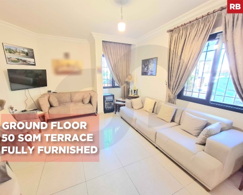 WELL MAINTAINED BUILDING/50 sqm terrace/Fully Furnished/JBEIL/جبيل/ REF#RB138150 !