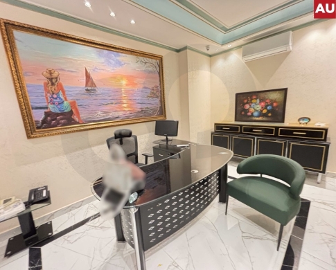 SEA VIEW, FURNISHED OFFICE FOR SALE, RAMLET EL BAYDA-BEIRUT, رملة البيضاء, REF#AU138099