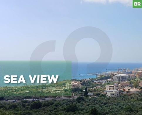 sea view ,prime land in Batroun Kfaraabida/ كفرعبيدا REF#BR137997