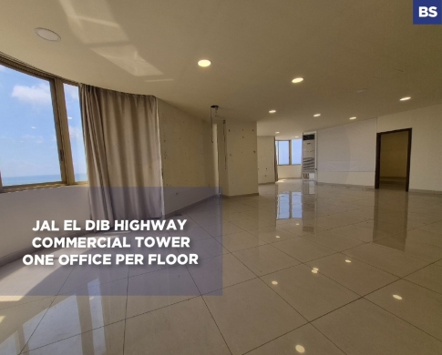 COMMERCIAL TOWER, ONE OFFICE PER FLOOR, RENT, JAL EL DIB-METN, جل الديب,REF#BS137931