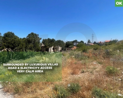 936 sqm Land for sale in Sawfar – Prime Location | Surrounded by Villas | Calm Area, REF#OK137905