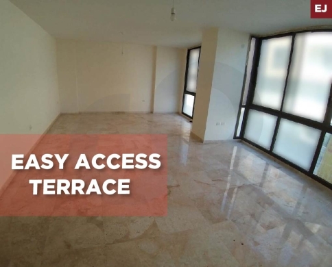 Terrace, prime location, baabda. louaizeh/لويزه REF#EJ137875