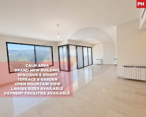 Brand New, calm area, terrace, garden, metn, monteverde/مونتيفردي REF#PH137872