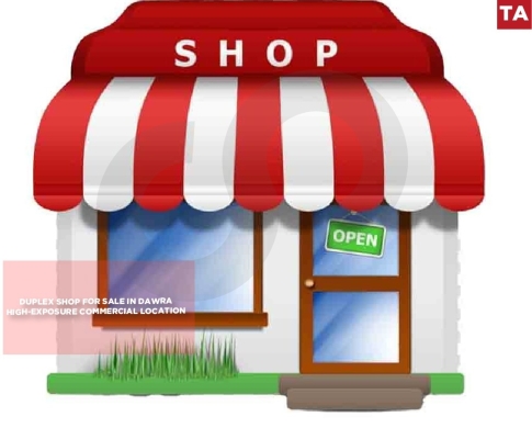 Duplex Shop for Sale in Dora – High-Exposure Commercial Location,REF#TA137821