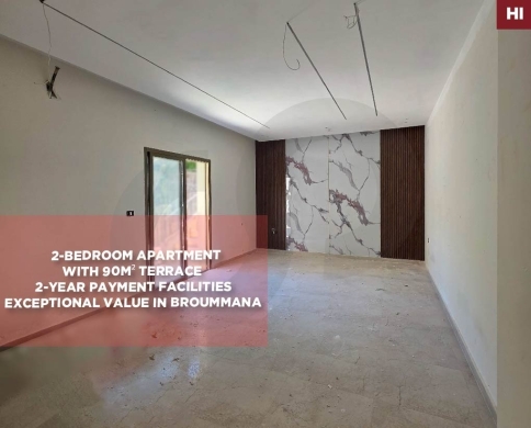 Exceptional Value, Terrace, 2-Year Payment Facilities, metn, broummana/برمانا REF#HI137789