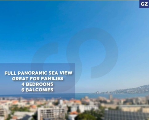 full panoramic sea view, keserouan, ghadir/غدير REF#GZ137696