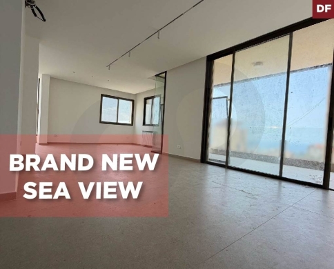 sea view, brand new, spacious, Rabieh, Metn/رابيه REF#DF137612