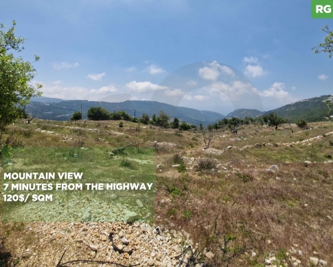 LAND/ peaceful area of Jouret El Qattine/جورة القطين/ REF#RG137305 !