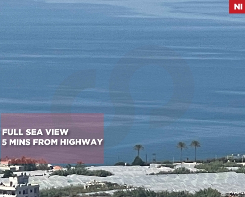 Quiet street/Aamchit, Jbeil/عمشيت/ FULL SEA VIEW / REF#NI137301 !