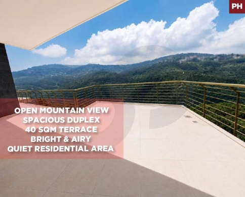 Terrace, mountain view, metn, Monteverde/مونتيفردي REF#PH137260