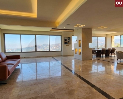 panoramic sea view, Cornet Chahwan, Metn/قرنة شهوان REF#OU137151