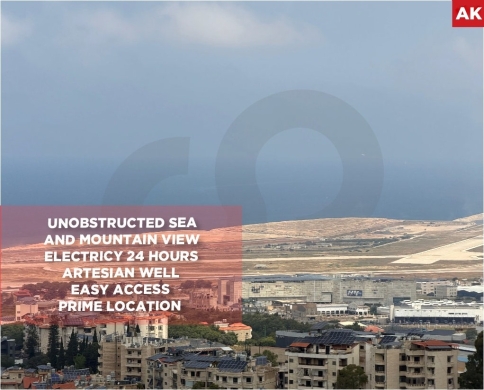 Sea View / Mountain View / Prime Location / Aley - Bchamoun - بشامون / REF#AK137039