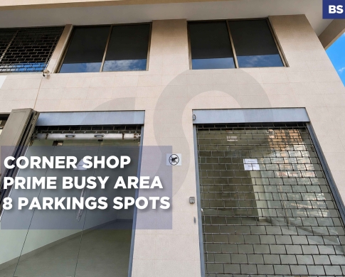 Corner Commercial Shop for Rent/BAOUCHRIEH,METN/الجديدة/بوشرية REF#BS137004 !