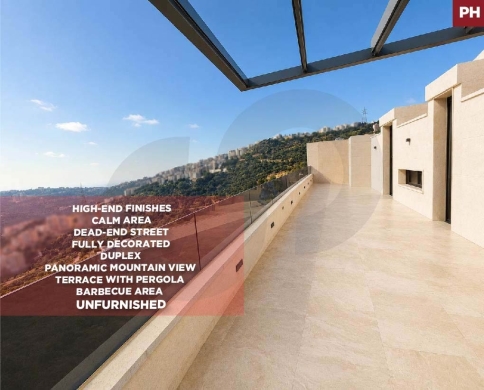Panoramic Mountain View,Decorated, terrace, metn, monteverde/مونتيفردي REF#PH136946