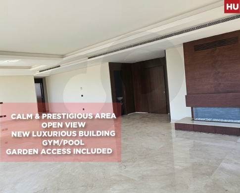 BBQ area, Calm & prestigious area,New luxurious building ,New Jnah -Beirut/الجناح الجدي…